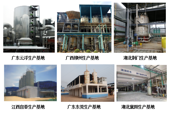 长隆科技净水剂生产基地